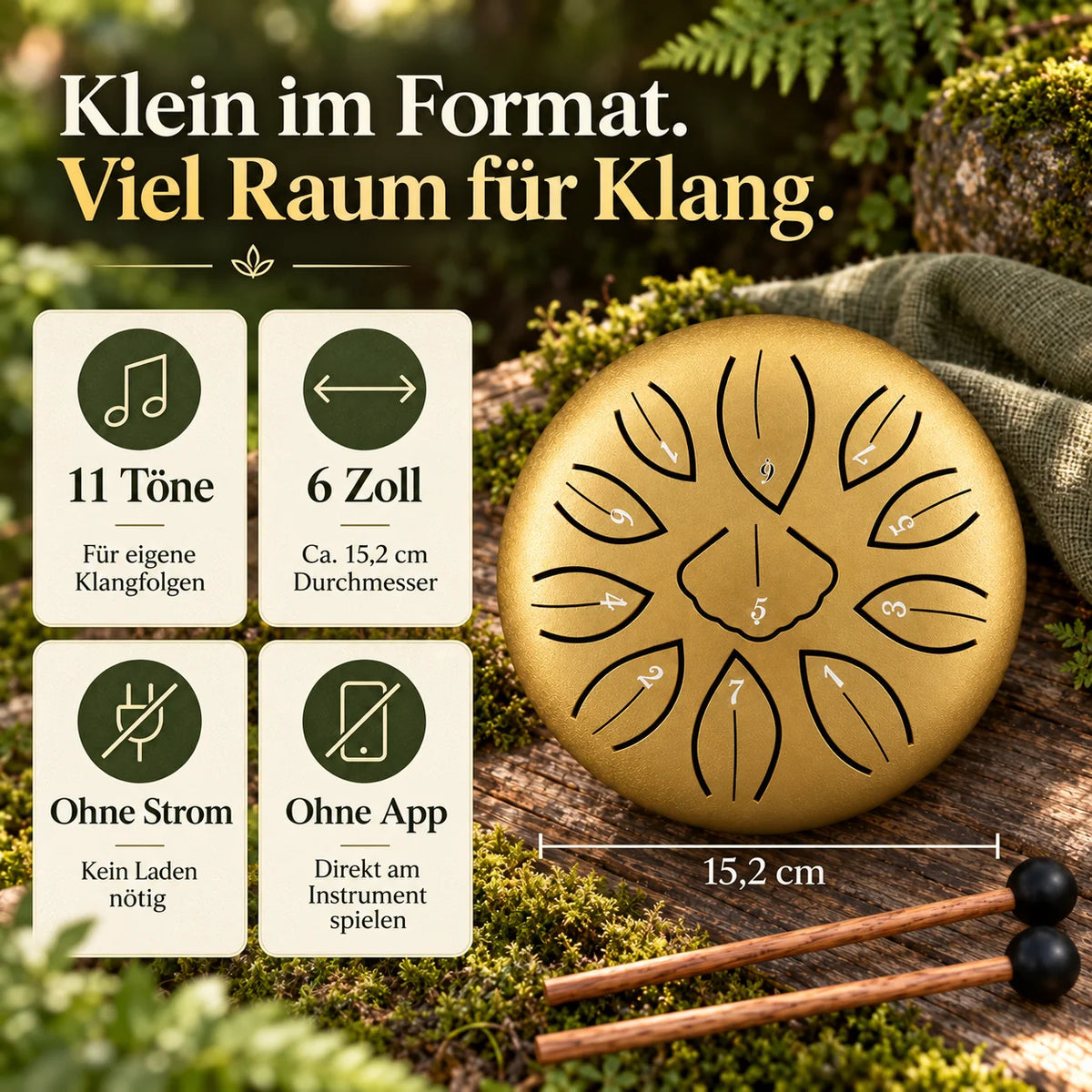 Pocket Klang Plus – 11 Töne für deine Auszeit