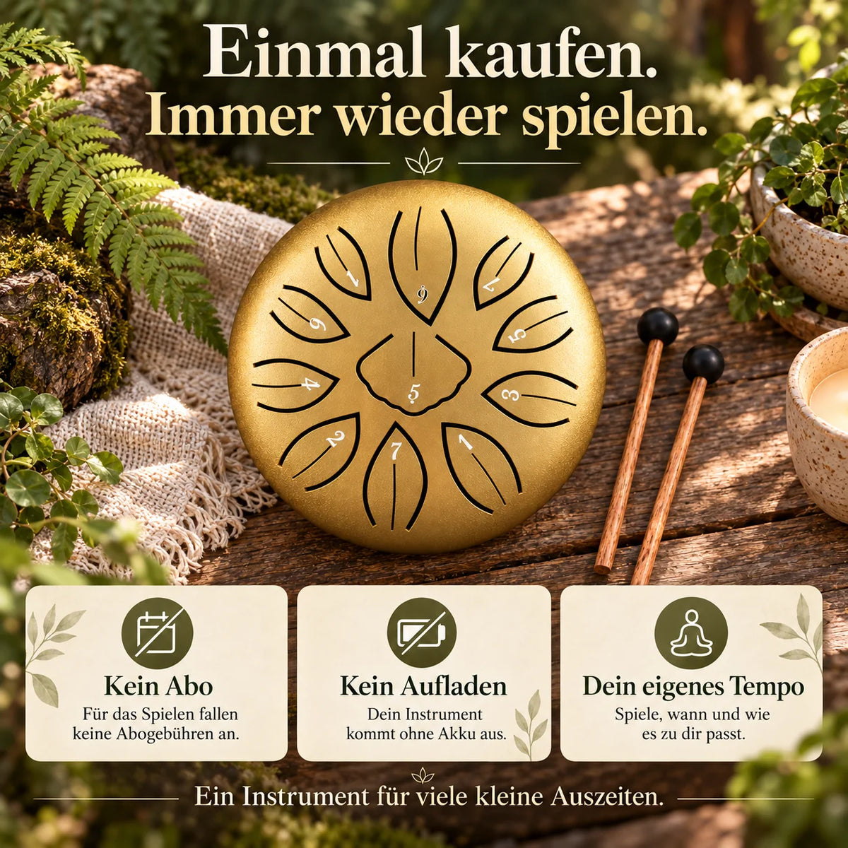 Pocket Klang Plus – 11 Töne für deine Auszeit