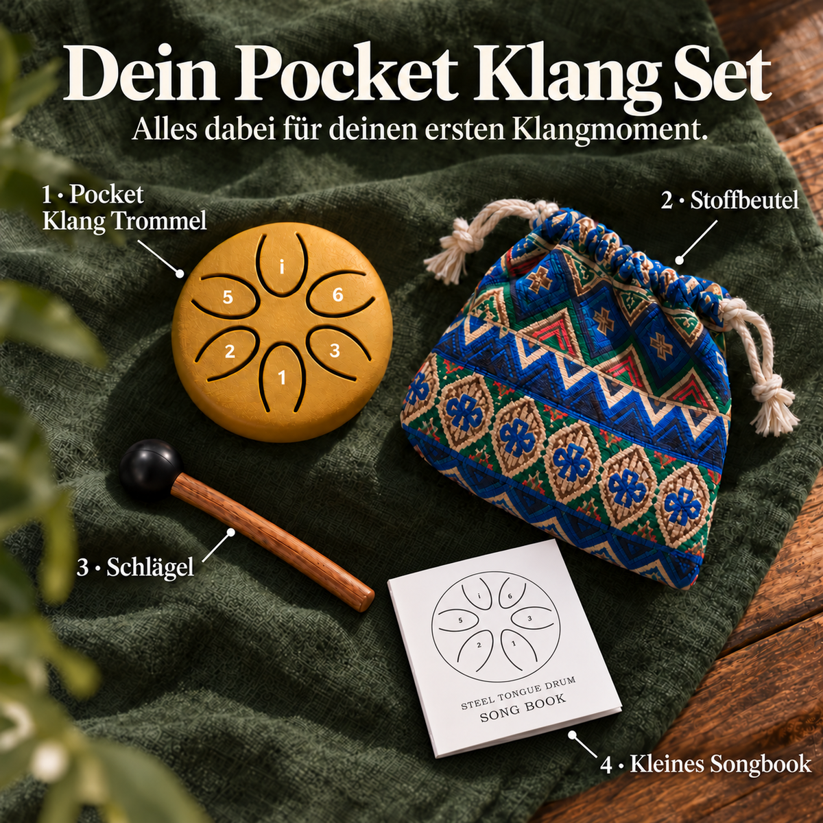 Klangtrommel für mehr Ruhe