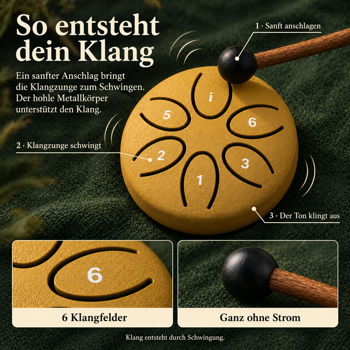 Klangtrommel für mehr Ruhe