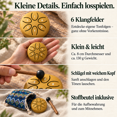 Klangtrommel für mehr Ruhe